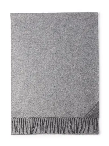 Prada Women's Jacquard Evening Silk, Cashmere and Lurex Scarf | Thumbnail 1