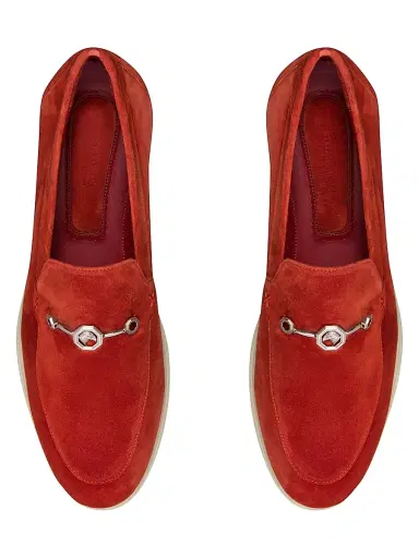 Stefano Ricci Men's Suede Loafers | Thumbnail 4 Stefano Ricci Men's Suede Loafers | Thumbnail 4