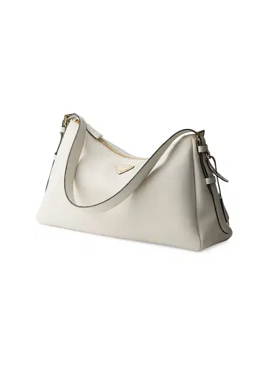 Prada Women's Aimée Large Leather Shoulder Bag | Thumbnail 3 Prada Women's Aimée Large Leather Shoulder Bag | Thumbnail 3