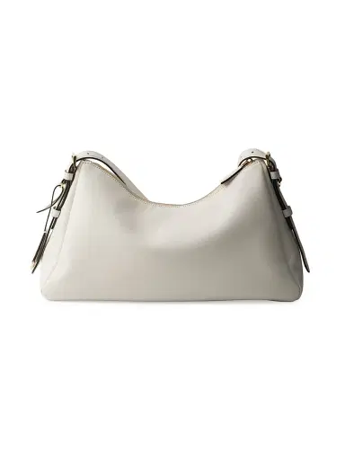 Prada Women's Aimée Large Leather Shoulder Bag - White | Thumbnail 4