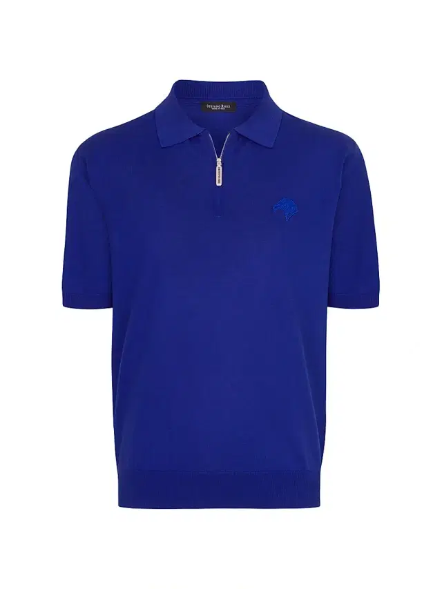 Stefano Ricci Men's Polo Shirt - Blue