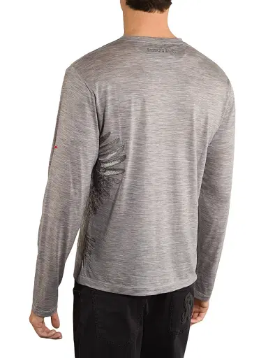 Stefano Ricci Men's T-Shirt - Grey - Size XXL | Thumbnail 3