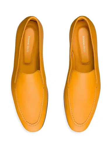 Stefano Ricci Men's Calfskin Leather Loafers | Thumbnail 4 Stefano Ricci Men's Calfskin Leather Loafers | Thumbnail 4