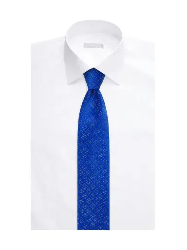 Stefano Ricci Men's Luxury Silk Tie - Bright Blue | Thumbnail 2