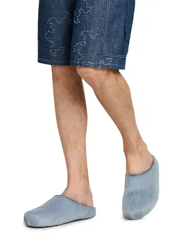 Marni Men's Fussbett Sabot Mules - Aquamarine - Size 14 | Thumbnail 2 Marni Men's Fussbett Sabot Mules - Aquamarine - Size 14 | Thumbnail 2