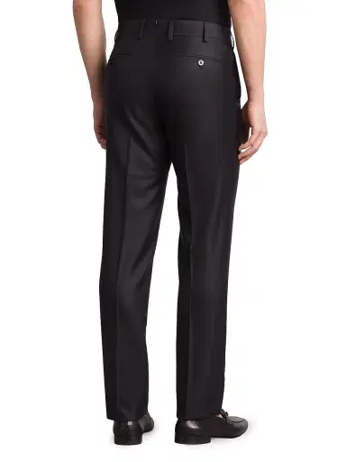 Stefano Ricci Men's Luxury Sartorial Trousers - Black Gold | Thumbnail 3