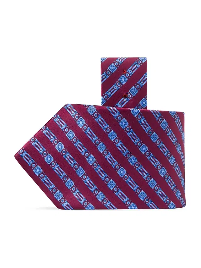 Men's Luxury Handmade Silk Tie - Red