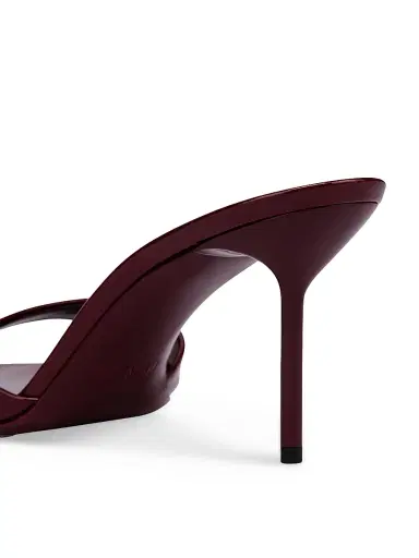 Paris Texas Women's Lidia Patent 70MM Mules | Thumbnail 5 Paris Texas Women's Lidia Patent 70MM Mules | Thumbnail 5