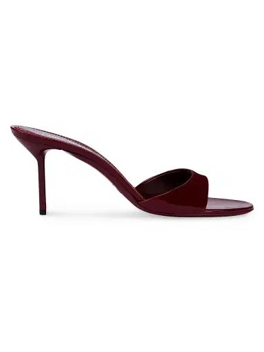 Paris Texas Women's Lidia Patent 70MM Mules | Thumbnail 1 Paris Texas Women's Lidia Patent 70MM Mules | Thumbnail 1