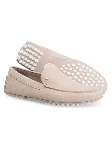 Stefano Ricci Men's Suede Driving Shoes - Sand - Size 12 | Thumbnail 3 Stefano Ricci Men's Suede Driving Shoes - Sand - Size 12 | Thumbnail 3