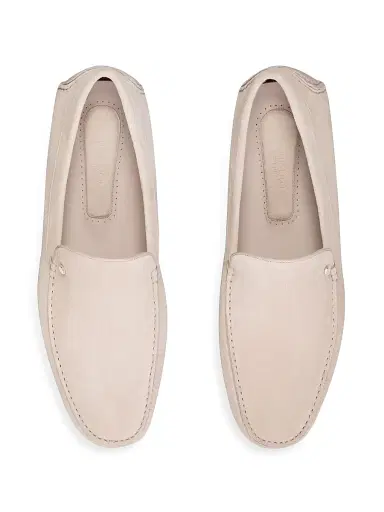 Stefano Ricci Men's Suede Driving Shoes - Sand - Size 12 | Thumbnail 4 Stefano Ricci Men's Suede Driving Shoes - Sand - Size 12 | Thumbnail 4