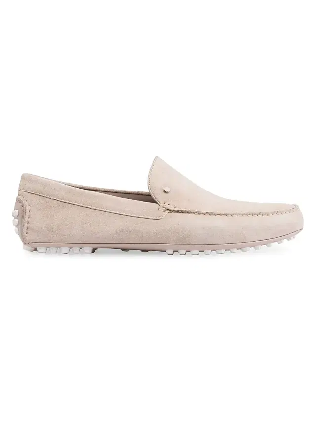 Men's Suede Driving Shoes - Sand