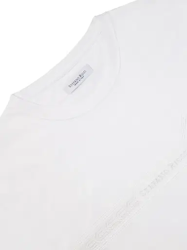 Stefano Ricci Men's T-Shirt - White - Size XXL | Thumbnail 2