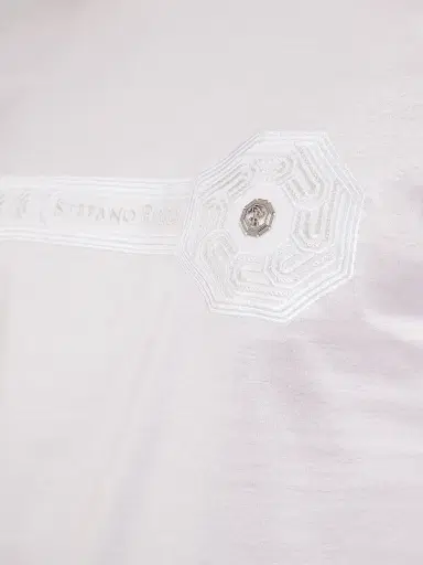 Stefano Ricci Men's T-Shirt - White - Size XXL | Thumbnail 6