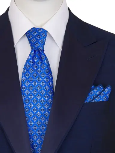 Stefano Ricci Men's Luxury Printed Silk Tie Set | Thumbnail 2