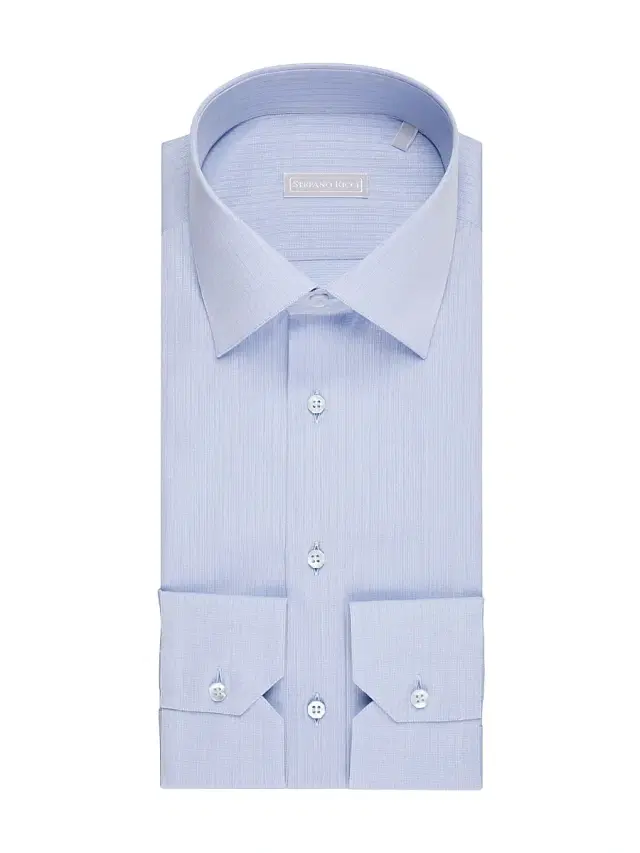 Men's Refined Classic Dress Shirt - Blue