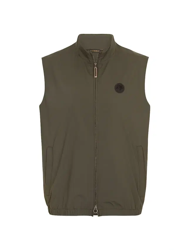 Men's Italian Refined Luxurious Sport Vest - Dark Green
