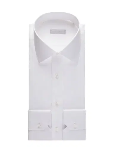 Stefano Ricci Men's Refined Classic Dress Shirt - White | Thumbnail 1