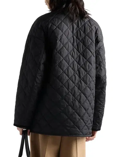 Prada Women's Light Re-Nylon Jacket - Black - Size 6 | Thumbnail 3 Prada Women's Light Re-Nylon Jacket - Black - Size 6 | Thumbnail 3