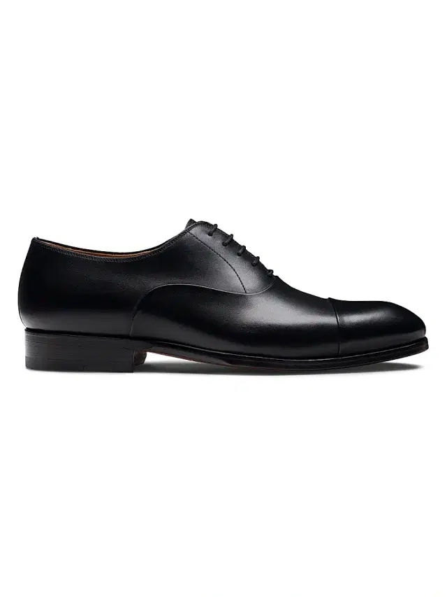 Men's Naxos Leather Oxfords - Black