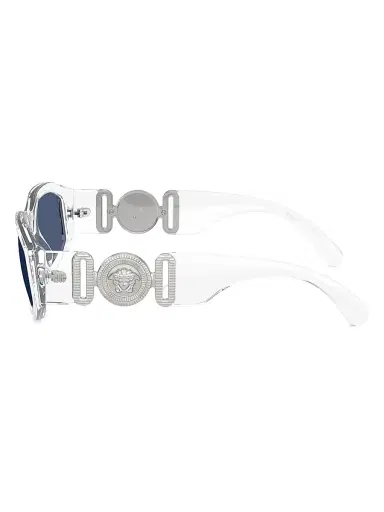 Versace Men's 53MM Medusa Detail Oval Sunglasses | Thumbnail 3 Versace Men's 53MM Medusa Detail Oval Sunglasses | Thumbnail 3