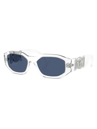 Versace Men's 53MM Medusa Detail Oval Sunglasses | Thumbnail 1 Versace Men's 53MM Medusa Detail Oval Sunglasses | Thumbnail 1