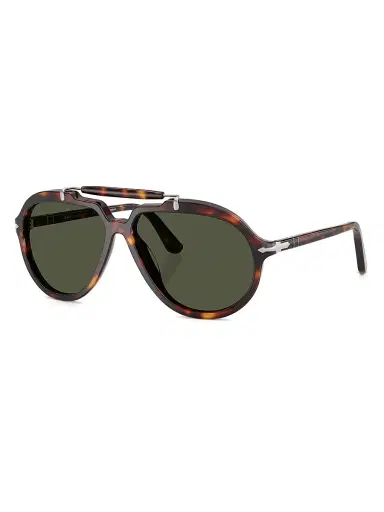 PERSOL Men's 57MM Square Sunglasses | Thumbnail 1 PERSOL Men's 57MM Square Sunglasses | Thumbnail 1
