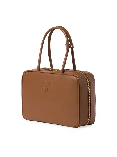 Miu Miu Women's Leather Beau Shoulder Bag | Thumbnail 3 Miu Miu Women's Leather Beau Shoulder Bag | Thumbnail 3