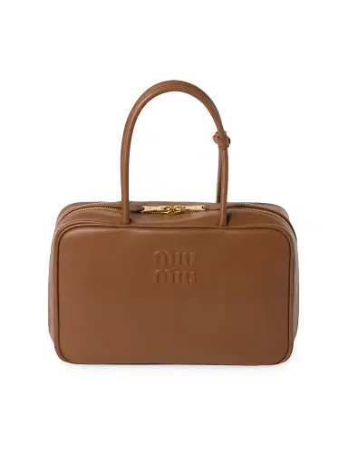 Miu Miu Women's Leather Beau Shoulder Bag | Thumbnail 1 Miu Miu Women's Leather Beau Shoulder Bag | Thumbnail 1
