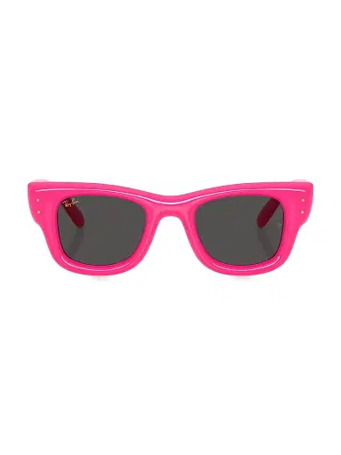 Ray-Ban Men's A$AP Rocky 0Rb4940 47MM Wayfarer Puffer Square Sunglasses - Pink Black | Thumbnail 2
