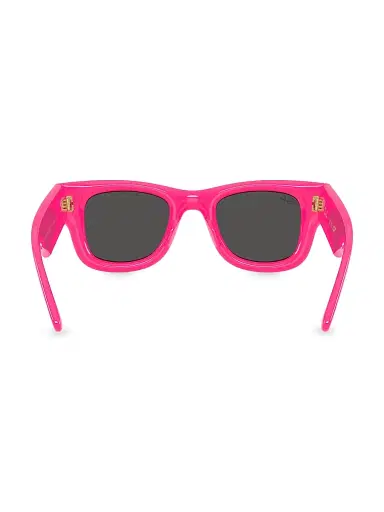Ray-Ban Men's A$AP Rocky 0Rb4940 47MM Wayfarer Puffer Square Sunglasses - Pink Black | Thumbnail 4