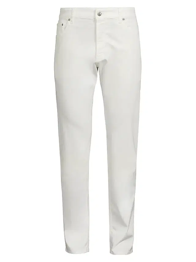 PT Torino Men's Soft-Stretch 5-Pocket Pants - White