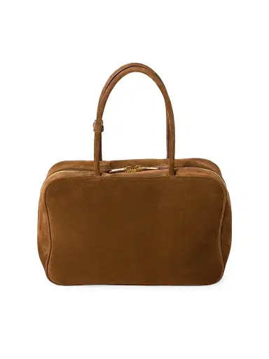 Miu Miu Women's Suede Beau Top Handle Bag | Thumbnail 5 Miu Miu Women's Suede Beau Top Handle Bag | Thumbnail 5