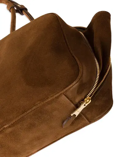 Miu Miu Women's Suede Beau Top Handle Bag | Thumbnail 6 Miu Miu Women's Suede Beau Top Handle Bag | Thumbnail 6