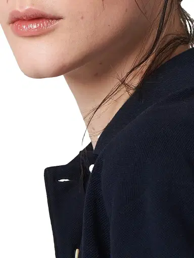 Miu Miu Women's Cotton Piqué Polo Shirt | Thumbnail 5 Miu Miu Women's Cotton Piqué Polo Shirt | Thumbnail 5