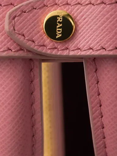 Prada Women's Small Galleria Saffiano Leather Top Handle Bag - Rose Pink | Thumbnail 5 Prada Women's Small Galleria Saffiano Leather Top Handle Bag - Rose Pink | Thumbnail 5