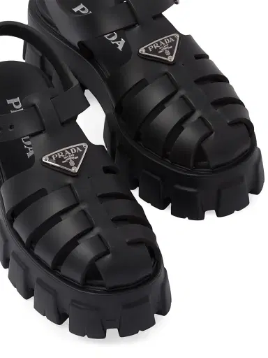 Prada Women's Foam Rubber Sandals | Thumbnail 3 Prada Women's Foam Rubber Sandals | Thumbnail 3