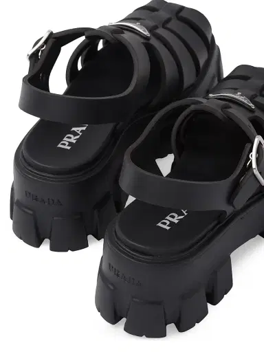 Prada Women's Foam Rubber Sandals | Thumbnail 5 Prada Women's Foam Rubber Sandals | Thumbnail 5