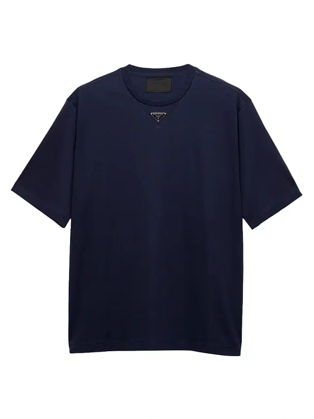 Men's Cotton T-Shirt - Navy Blue