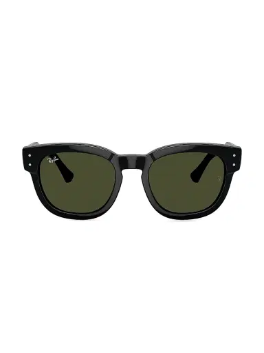 Ray-Ban Men's RB0298s 53MM Mega Hawkeye Square Sunglasses - Black Dark Green | Thumbnail 2