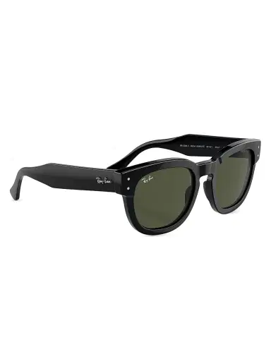 Ray-Ban Men's RB0298s 53MM Mega Hawkeye Square Sunglasses - Black Dark Green | Thumbnail 4