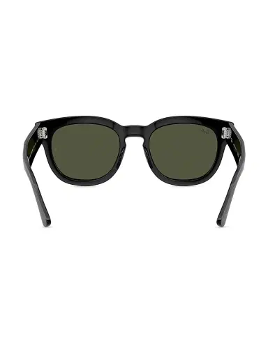 Ray-Ban Men's RB0298s 53MM Mega Hawkeye Square Sunglasses - Black Dark Green | Thumbnail 5