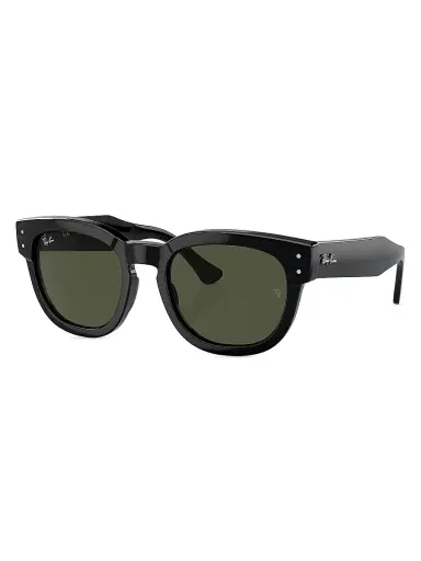 Ray-Ban Men's RB0298s 53MM Mega Hawkeye Square Sunglasses - Black Dark Green | Thumbnail 1