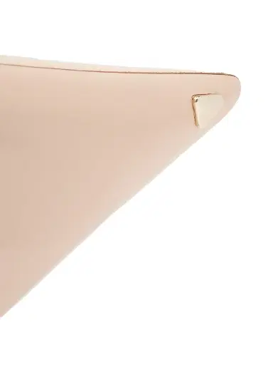 Tom Ford Women's 105MM Leather Queen Anne Pumps - Beige - Size 12 | Thumbnail 8 Tom Ford Women's 105MM Leather Queen Anne Pumps - Beige - Size 12 | Thumbnail 8