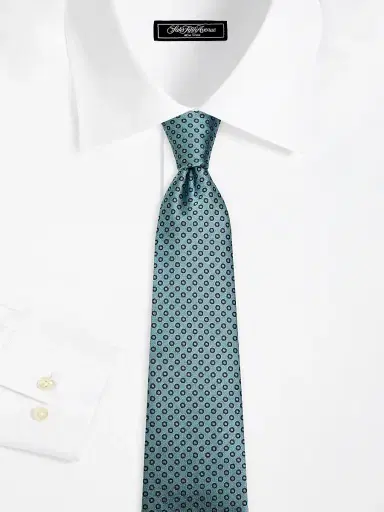 Giorgio Armani Men's Geometric Silk Tie | Thumbnail 2