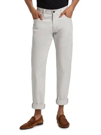 Giorgio Armani Men's 5-Pocket Straight Jeans | Thumbnail 3 Giorgio Armani Men's 5-Pocket Straight Jeans | Thumbnail 3