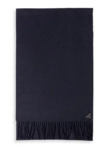 Prada Men's Silk and Cashmere Scarf | Thumbnail 1