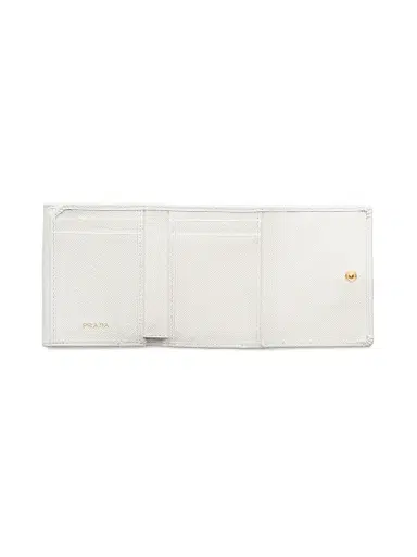 Prada Women's Saffiano Leather Wallet - White | Thumbnail 2 Prada Women's Saffiano Leather Wallet - White | Thumbnail 2