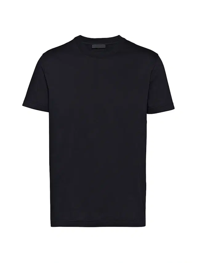 Men's Three Pack Cotton Jersey T-Shirts - Black