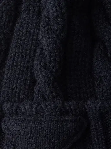 Prada Women's Cashmere Beanie | Thumbnail 2 Prada Women's Cashmere Beanie | Thumbnail 2